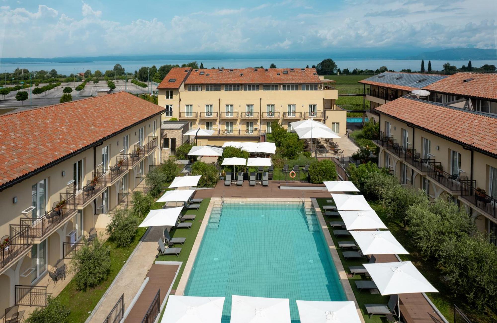 Leonardo Hotel Lago Di Garda - Wellness And Spa ラツィーゼ エクステリア 写真